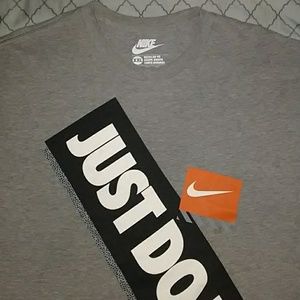 Nike T-shirt grey "Just do It" 2xL